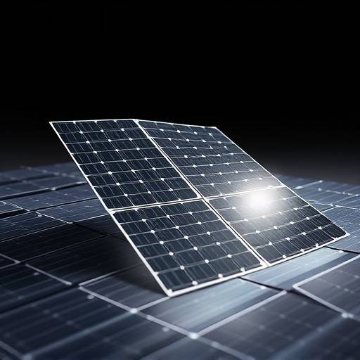 Imagen de una celda solar flexible ideal para diversas aplicaciones.